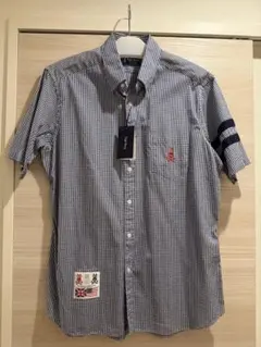 Psycho Bunny サイコバニー ギンガムチェック半袖 シャツ XL