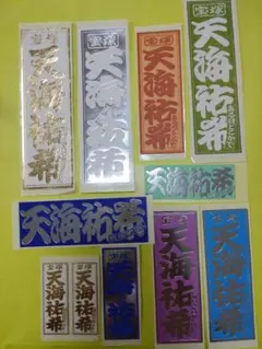 【値下げ】天海祐希 千社札 11枚 匿名発送 即購入OK