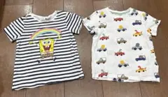 H&M 80cm スポンジボブ　車　2点セット