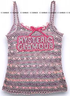 ★激レア★　最初期　HYSTERIC GLAMOUR かぎ編み キャミソール