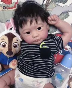 グラスアイの可愛い日本人男の子☆彡　リボーンドール