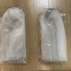 泡立てネット 2個セット メッシュ ホワイト