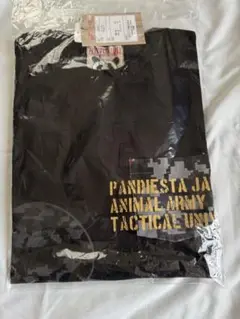 PANDIESTA JAPAN パンダロゴ 迷彩Tシャツ M ブラック