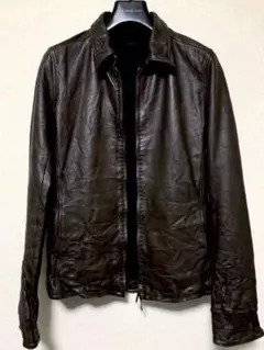 junhashimoto 牛革 カウレザー シングルライダースジャケット 2