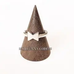 シルバー リング 指輪 アクセサリー ハンドメイド シンプル デザイン かわいい