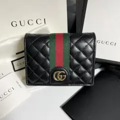 【GUCCI グッチ】折り財布 マーモント オフィディア GG シェリーライン
