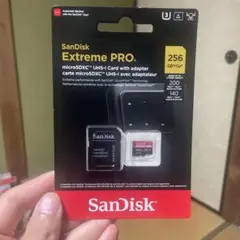 SanDisk Extreme PRO 256GB microSDカード