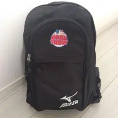 Mizuno ブラックバックパック ROAD SHOW
