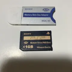 SONY メモリースティック PRO Duo 1GB セット