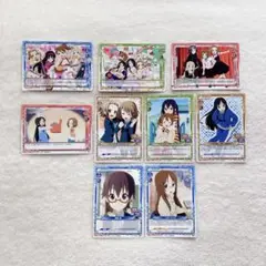 けいおん！Part2 プレシャスメモリーズ 9枚セット 平沢唯 秋山澪 中野梓