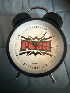 Sammy PUSHロゴ アラーム時計 美品