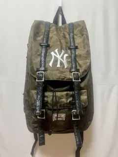 【NYヤンキース】迷彩柄 バックパック リュック カモフラ メンズ レディース