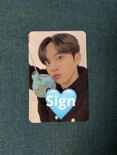 ATEEZ JONGHO 直筆サイン トレカ send off アメツ