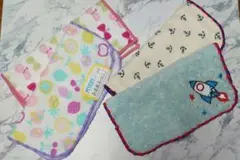¥1540→¥1222 子ども用 ミニタオルセット4枚