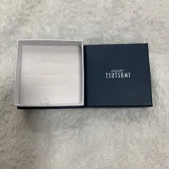 TSUTSUMI ジュエリーボックス ネイビー空箱