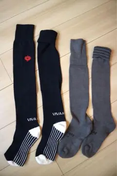 ゴルフソックス 2足セット 23-25cm