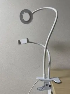 ライト付きスマホスタンド