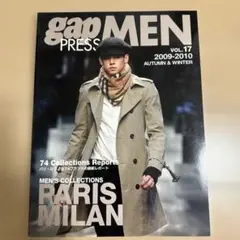 gap PRESS MEN VOL.17 2009 - 2010 A / W
