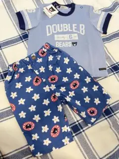 未使用あり　DOUBLE.B Tシャツと花柄パンツセット
