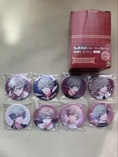うたプリ　蘭丸 缶バッジ コレクション　　54mm BOXコンプリート 8点