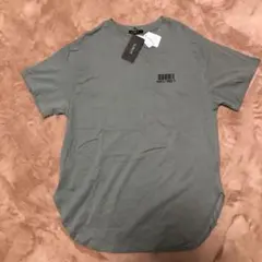 新品 レディース Tシャツ 女の子 トップス 半袖 ロゴ 黒 M ラウンドT