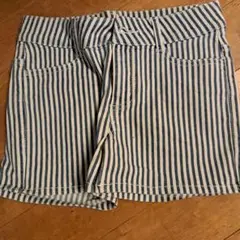 最終値下げ！新品♡ストライプ ハーフパンツ 140サイズ