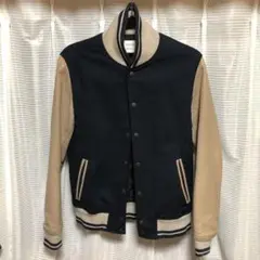 ステュディオス レザー切り替えスタジャン