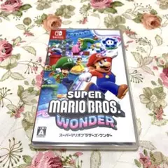 美品スーパーマリオブラザーズワンダー　スイッチ　ソフトSwitch マリオ◎