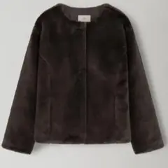 ohotoro ファーコート Mont Blanc Coat ダークブラウン