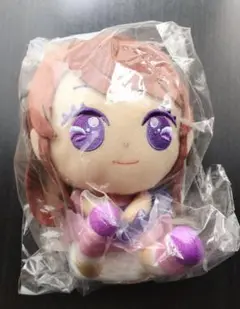 紫吹蘭　ちょこのっこぬいぐるみ