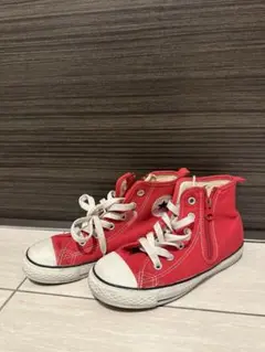 20cm コンバース ALL STAR 赤 ハイカット