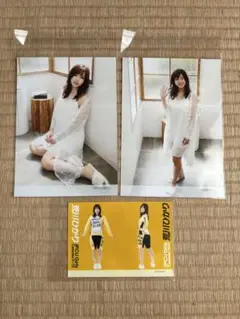 ガールズ競輪　荒川ひかり選手　ブロマイド3種