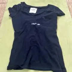 Abercrombie & fitch ネイビー Tシャツ Vネック