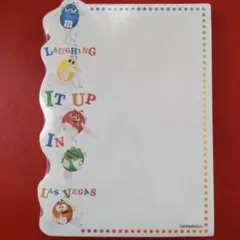 m&m's memo pad 100 sheets - Las Vegas