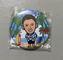 栗山巧　SUMMER2025 ノーマル缶バッジ　 埼玉西武ライオンズ