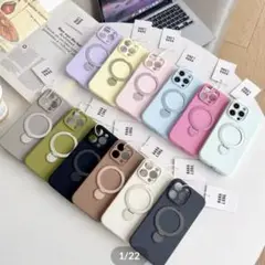 nanomita カラーループリングケース iPhone15proケース