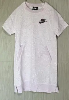 ナイキ　NIKE ワンピ　子供用　L 150、160 スウェット生地　ピンク