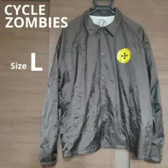 CYCLE ZOMBIES サイクルゾンビーズ コーチジャケット ブラウン L サイクルゾンビーズ セーフティー コーチ ジャケット | CYCLE