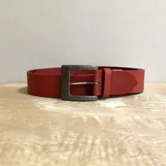 未使用 一枚革 ハンドメイド ベジタブルタンニン レザーベルト 日本製