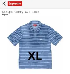 トップス Supreme Stripe Terry S/S Polo  L Supreme Stripe Terry S S Polo (SS24) - $110