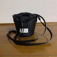 メゾンマルジェラ レザーバスケットバッグ