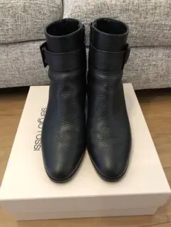 セルジオロッシ SR Prince ショートブーツ 38.5 黒