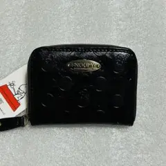 【新品】スヌーピー　ブラック　財布　カードケース　ミニウォレット　コインケース