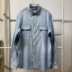 Polo Ralph Lauren デニムシャツ M ラルフローレン