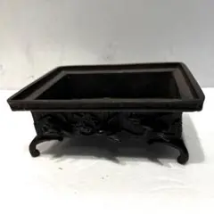 弘雲鑄 水盤 茶道具 古銅 砂鉢 アンティーク 骨董品 希少