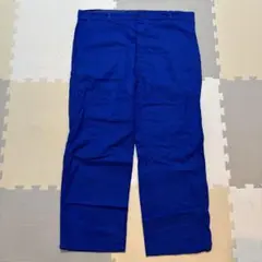 古着 美品 70's フレンチ ワークパンツ XL 紺 ユーロ ヴィンテージ