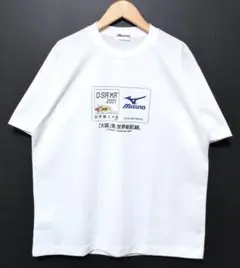 世界陸上 大阪 2007 Mizuno ミズノ Tシャツ JASPO L