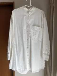 UNIQLO U ホワイト 長袖シャツ