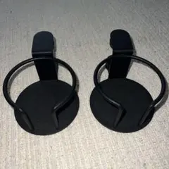 ブラックカップホルダー 2個セット