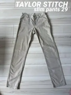 TAYLOR STITCH slim pant 29
